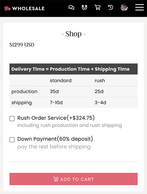 design price
