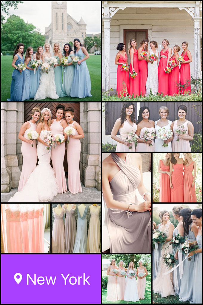 sleeveless bridesmaid dresses