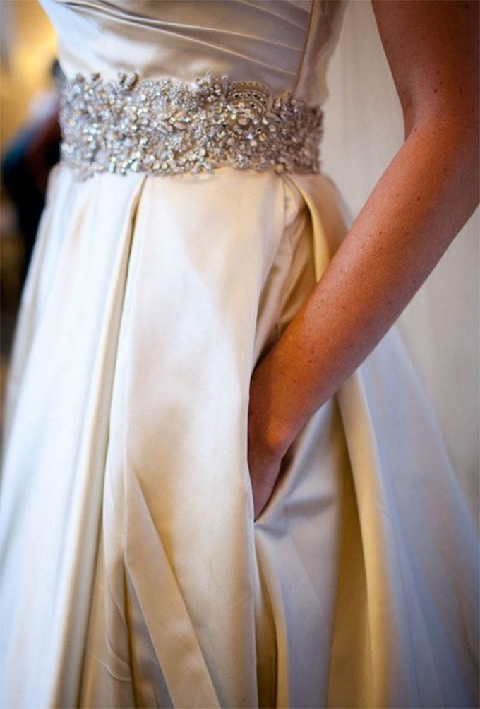 wedding dress with pocket 2016 top trend