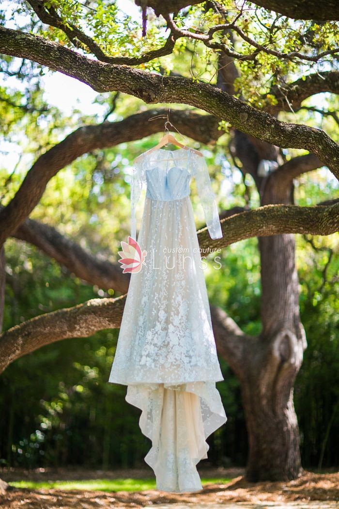 Lunss tailored bridal dress