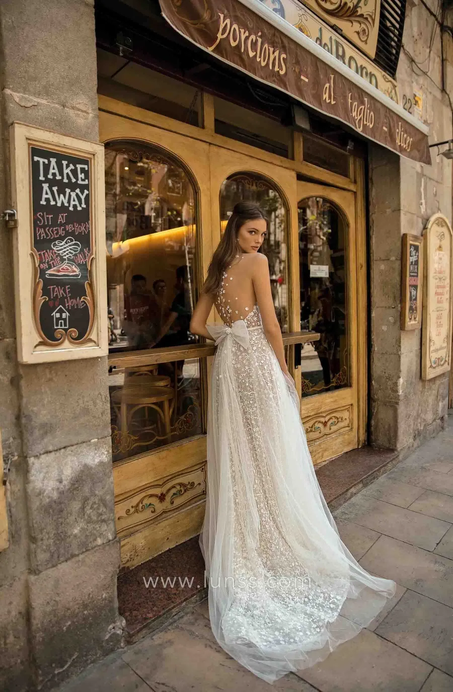 3d floral lace bridal evening dress