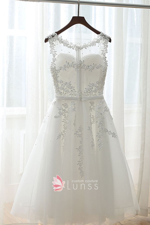 beaded white lace and tulle short homecoming dress beaded white lace and tulle short homecoming dress