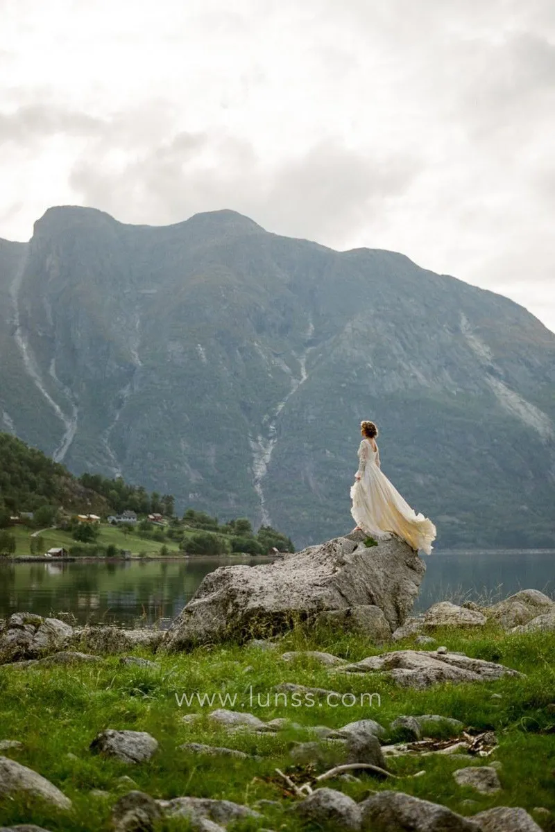 country wedding dress