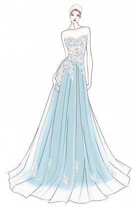 Dress Sketches Gallery - Wedding Dresses, Evening Prom Gowns - Page 4 ...