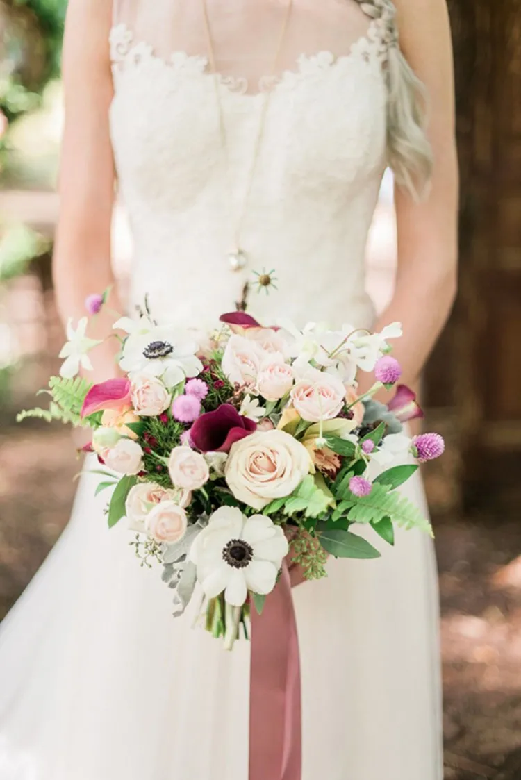 rustic wedding flower