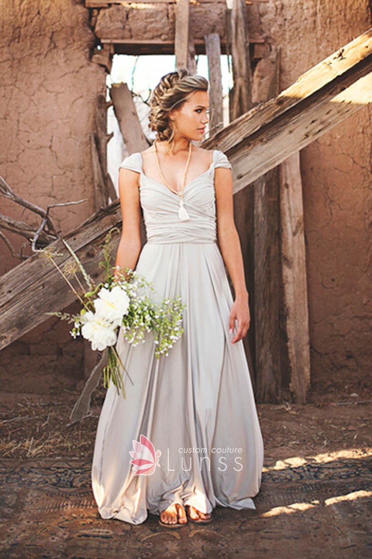 feminine cap sleeve pleated floor length bridesmaid dress feminine cap sleeve pleated floor length bridesmaid dress