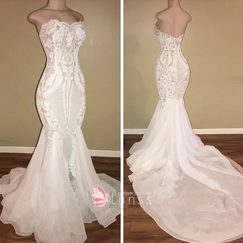 unique white sequin chiffon godet dress