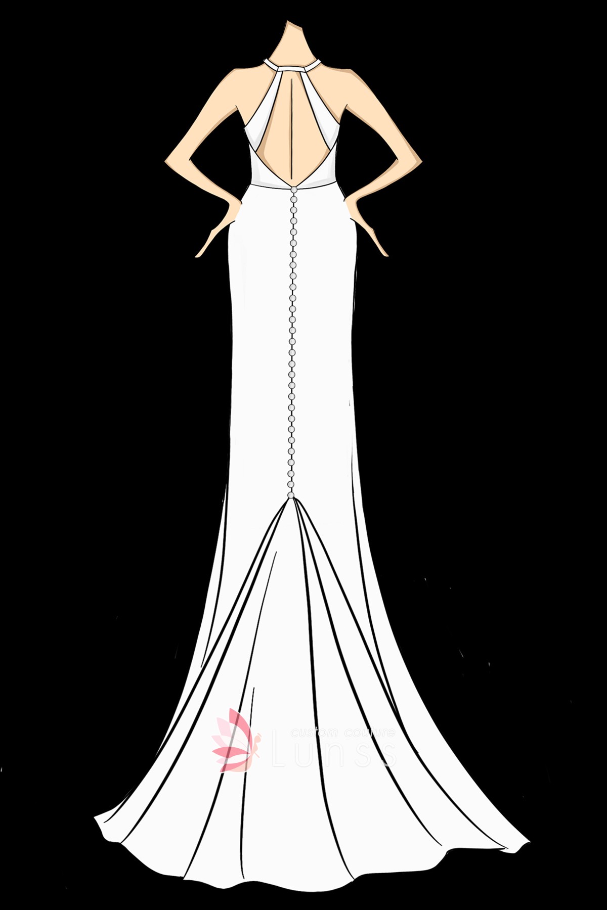 Wedding Dress Design, Dress Drawing, Sign Drawing, Dress Sketch PNG  Transparent Clipart Image and PSD File for Free Download