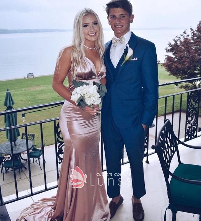 satin mermaid long evening prom dress satin mermaid long evening prom dress