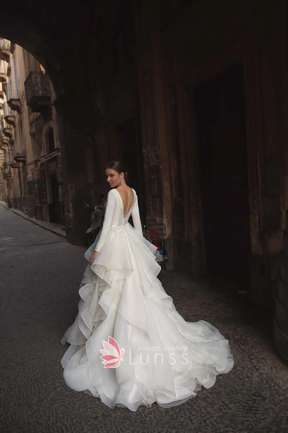satin organza designer wedding gown satin organza designer wedding gown