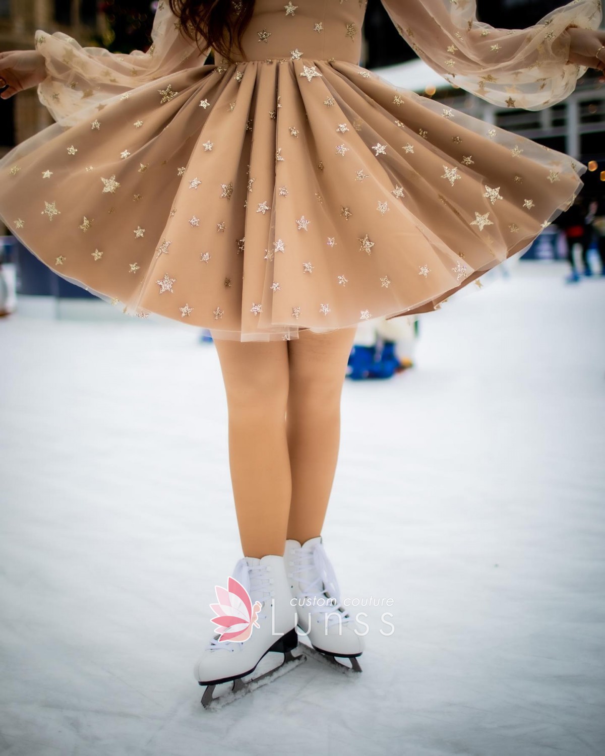 stars glitter glued peanut tulle magical short cocktail party dress stars glitter glued peanut tulle magical short cocktail party dress