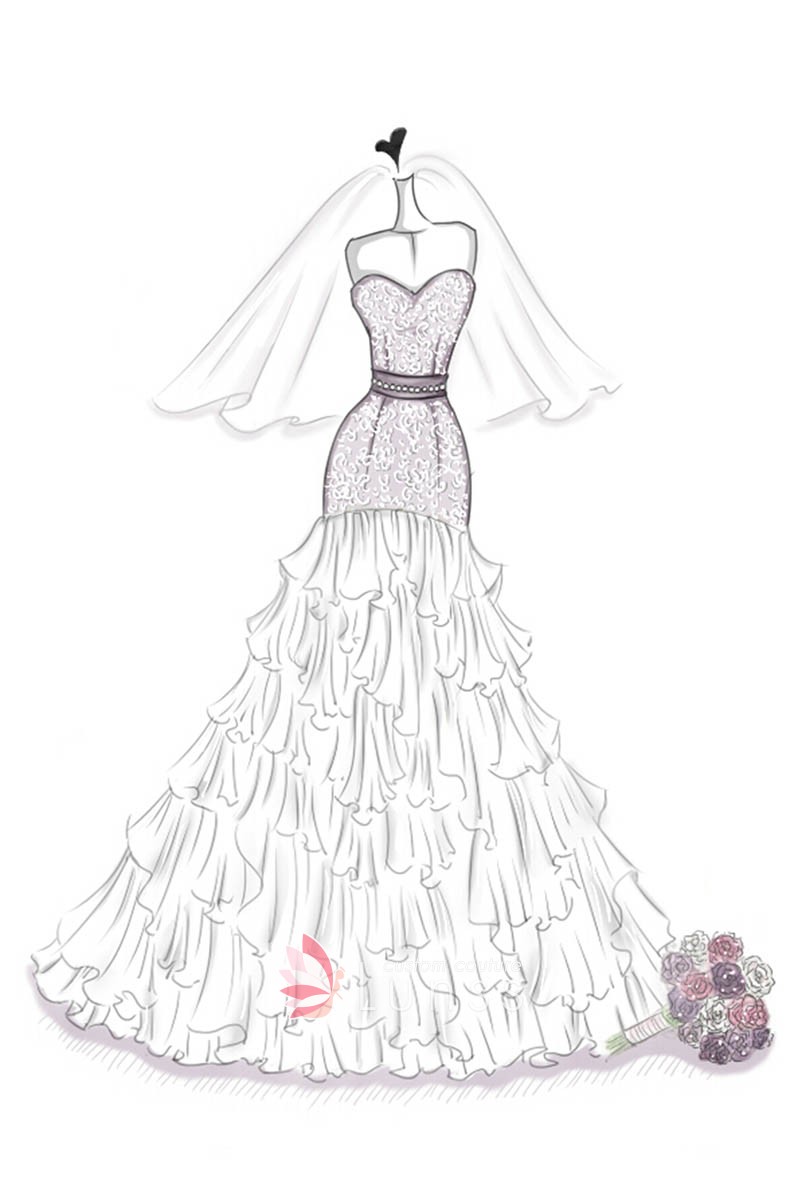 Anne Hathaway's Wedding Dress: See the Sketch