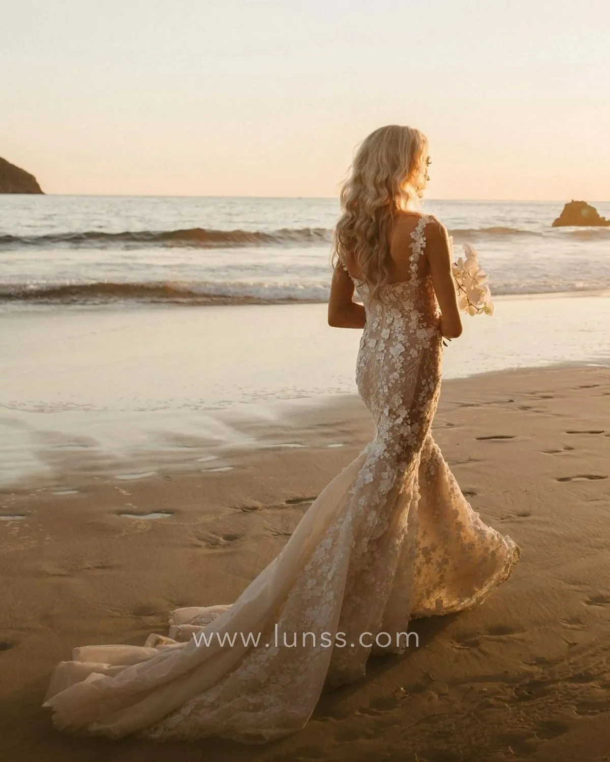 beautiful beach wedding dress with off the shoulder straps beautiful beach wedding dress with off the shoulder straps