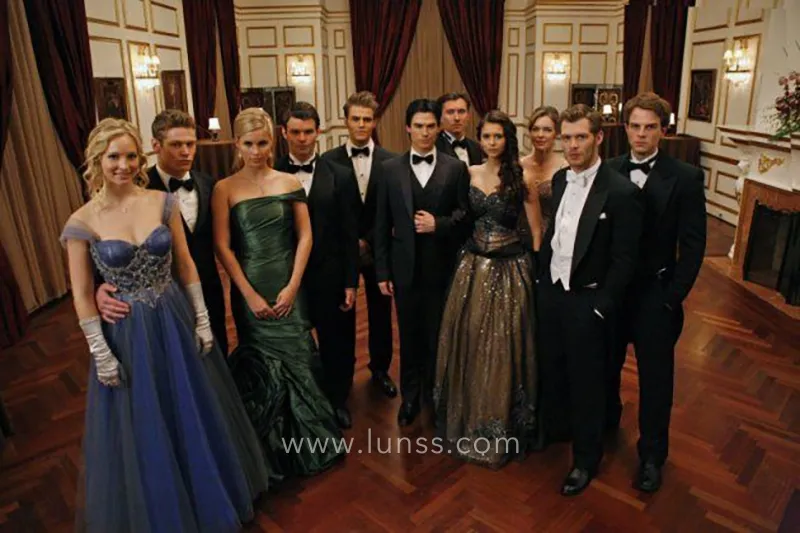 caroline forbes beaded blue and gray gown caroline forbes beaded blue and gray gown