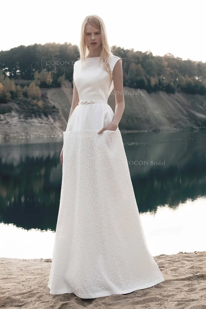 top wedding dress trend for 2016 with pocket