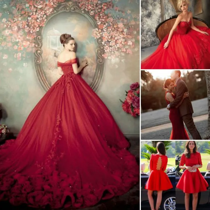 red colored wedding dresses red colored wedding dresses
