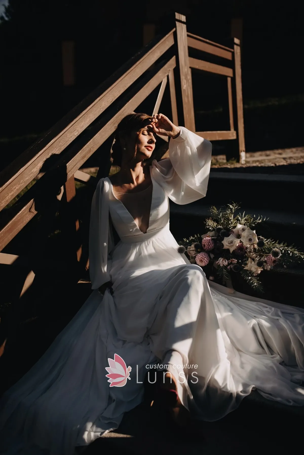 illusion chiffon bridal dress illusion chiffon bridal dress
