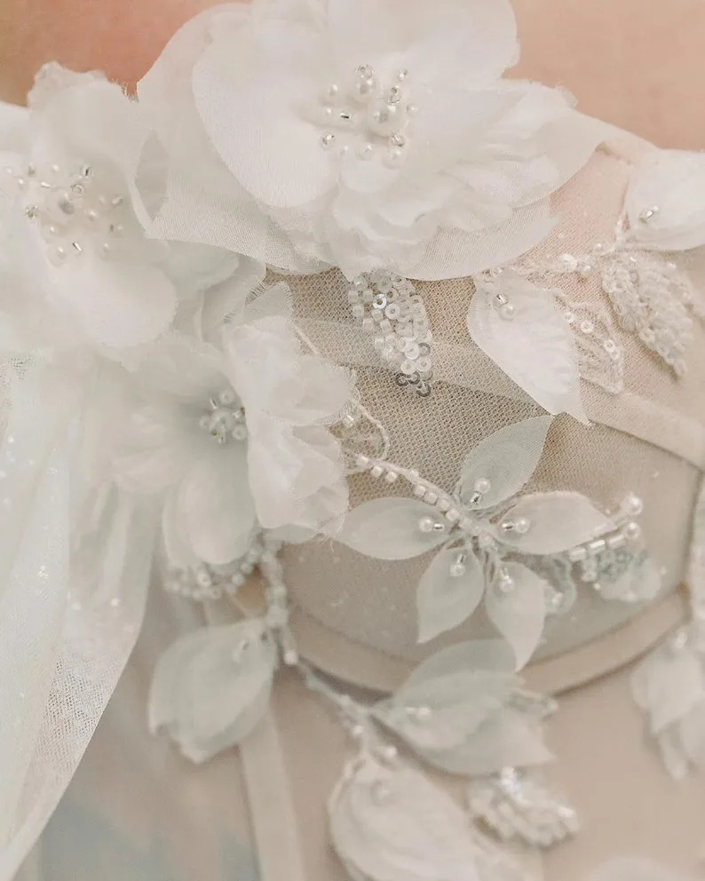 beaded flower corset wedding dress beaded flower corset wedding dress