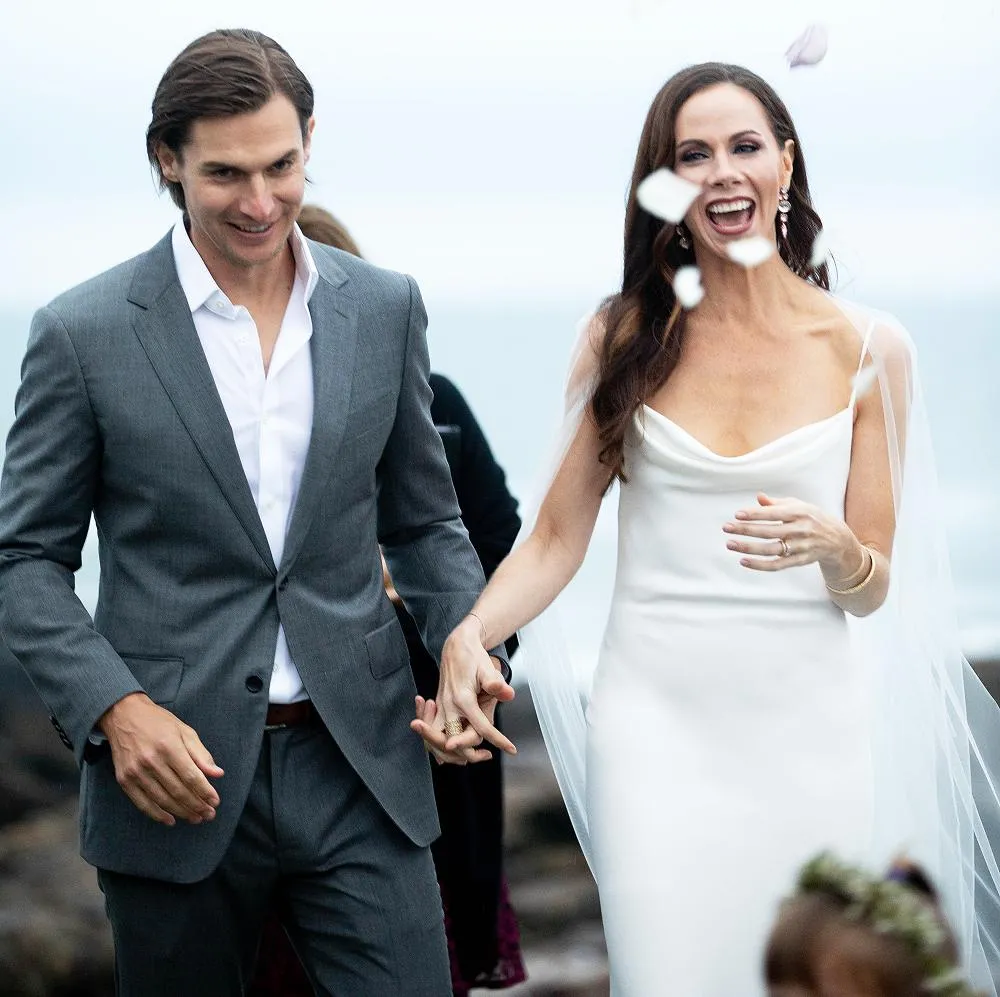 Barbara Bush cowl neck caped wedding dress Barbara Bush cowl neck caped wedding dress