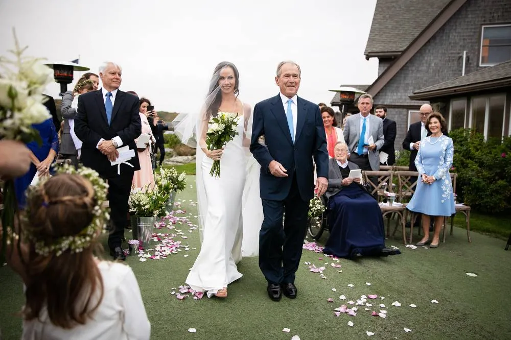 Barbara Bush simple satin cowl neck sheath wedding dress Barbara Bush simple satin cowl neck sheath wedding dress