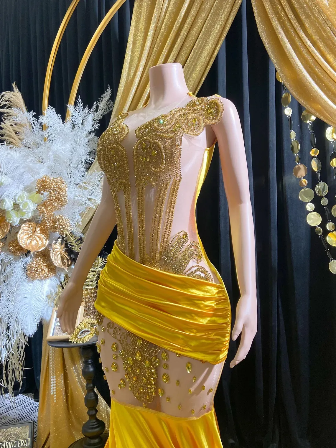 luxury gold beading birthday dress luxury gold beading birthday dress