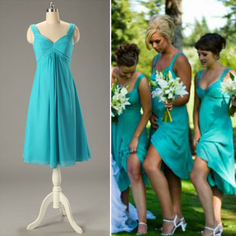 Custom Jade Dresses for An International Bridesmaids Team Lunss