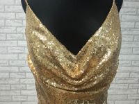 gold sequin bodice