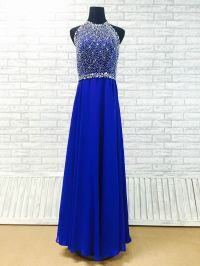 Floor Length A line Custom Budget Prom Dress