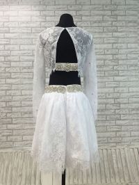 incredible short little white dress