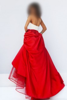 two piece prom dress