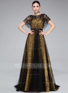 Gold Sequin Dancing Dress