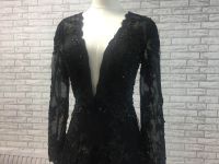 sexy v cut prom dress