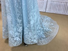floral allover lace skirt
