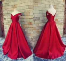 red dress