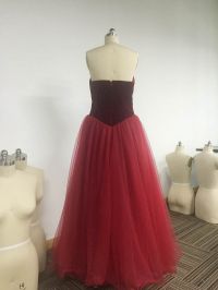 Velvet Prom Dress