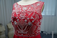 illusion beading embroidered top