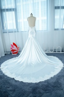 Illusion Open Back Mermaid Dress