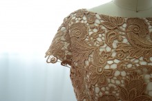 cap sleeve lace top dress