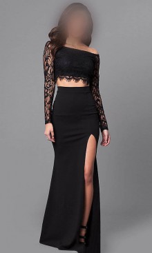 two piece dress