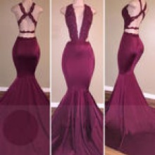 V Neck cut dress