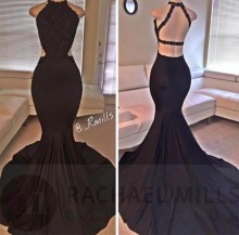 black dress