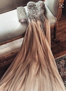champagne dress