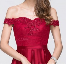 off the shoulder dress