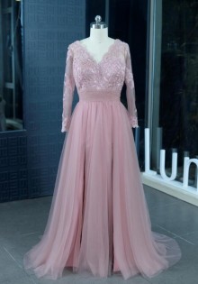 A perfect combination custom prom dress