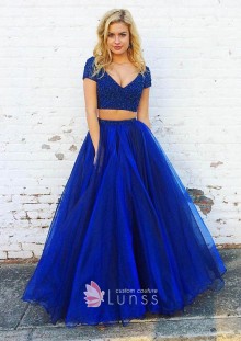 royal blue dress