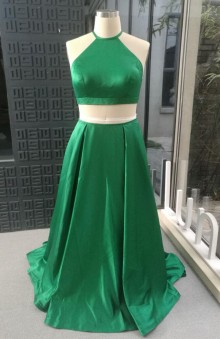 halter prom dress
