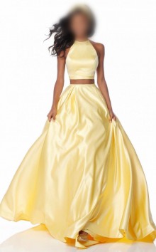 satin dress