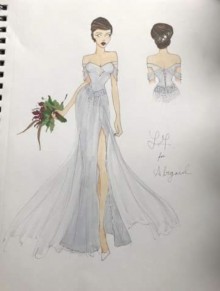 dress sketch