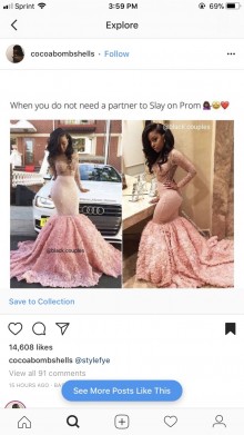 prom gown