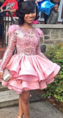 amazing short prom dress